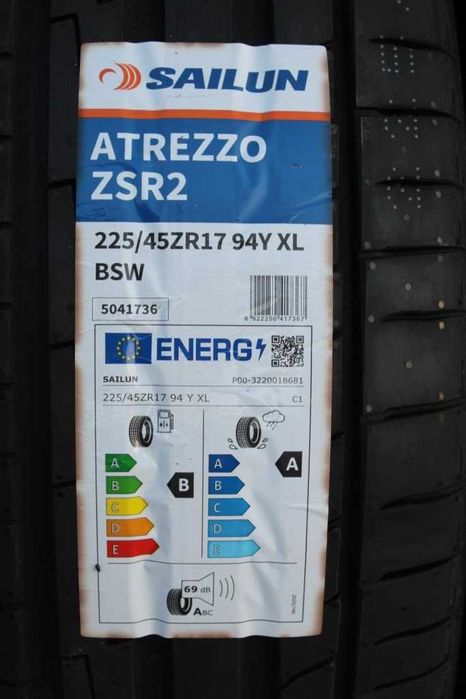Anvelope vara noi 225/45R17 94Y, XL, ZR, ZSR2, Sailun