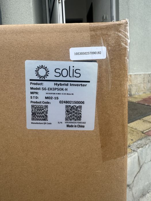 Инвертор solis s6 hybrid 50 kw
