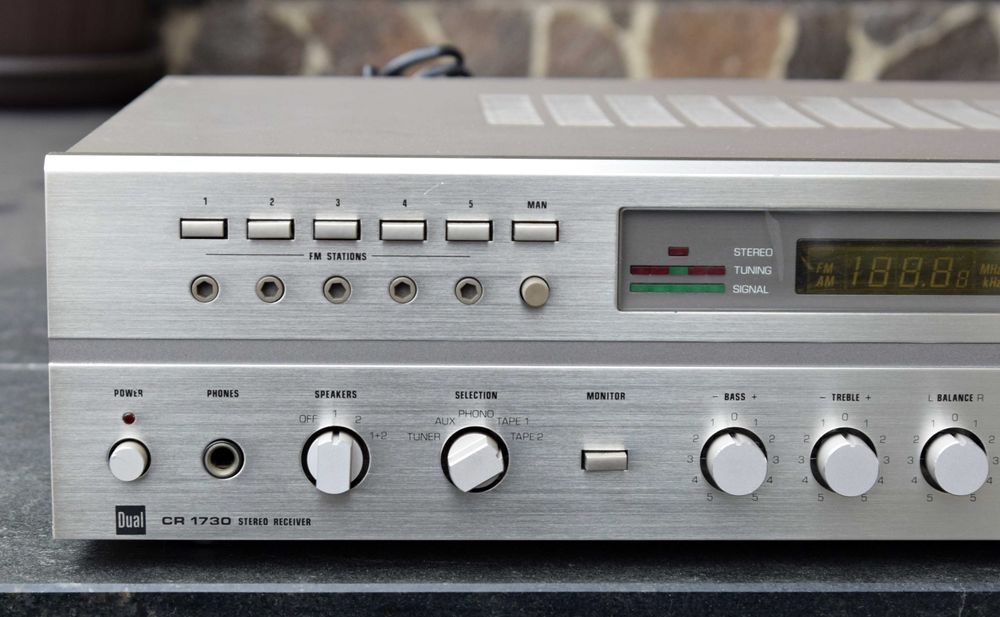 Amplituner Dual CR 1730, amplificator