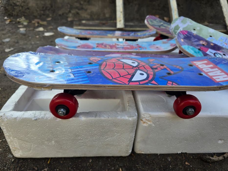 Скейт детский деревянный