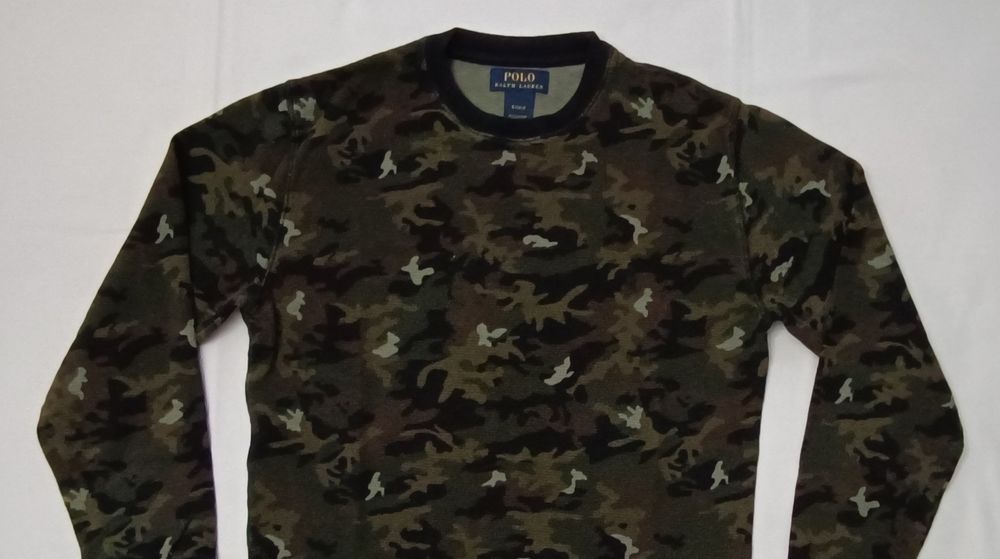 POLO Ralph Lauren оригинална блуза S памучна дълъг ръкав пуловер