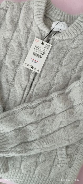 Zara джемпер для девочки 13-14 лет