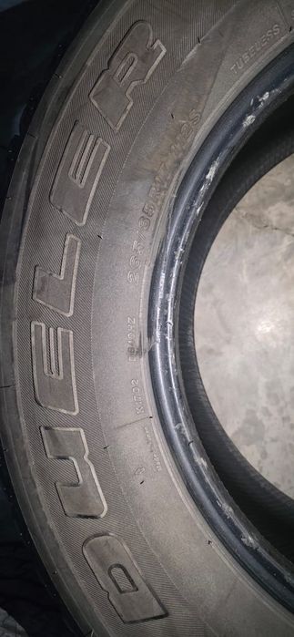 Продам комплект летних резин 265/65/17