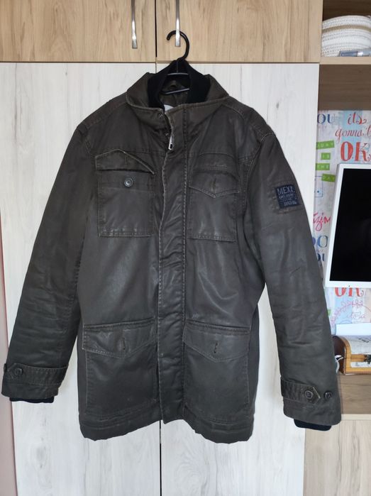 Зимно мъжко яке с двойно закопчаване!!