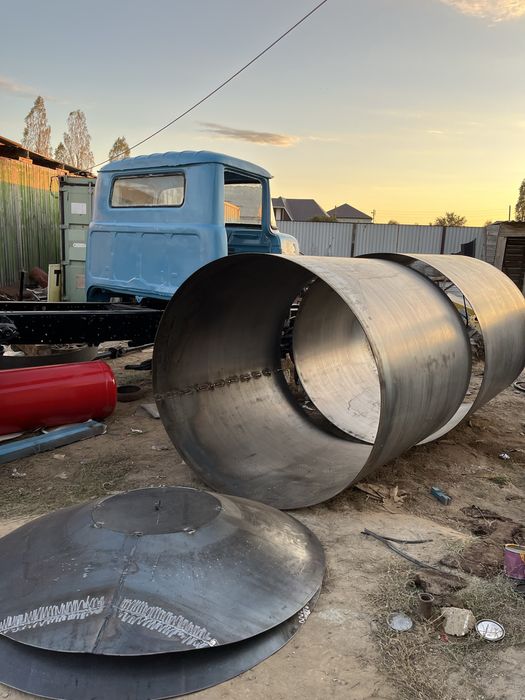 Изготовление бочка ассенизатор цистерна