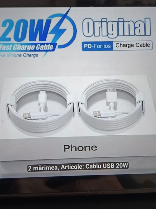 Încărcătoare rapide (Fast Charger) pentru telefoane iPhone