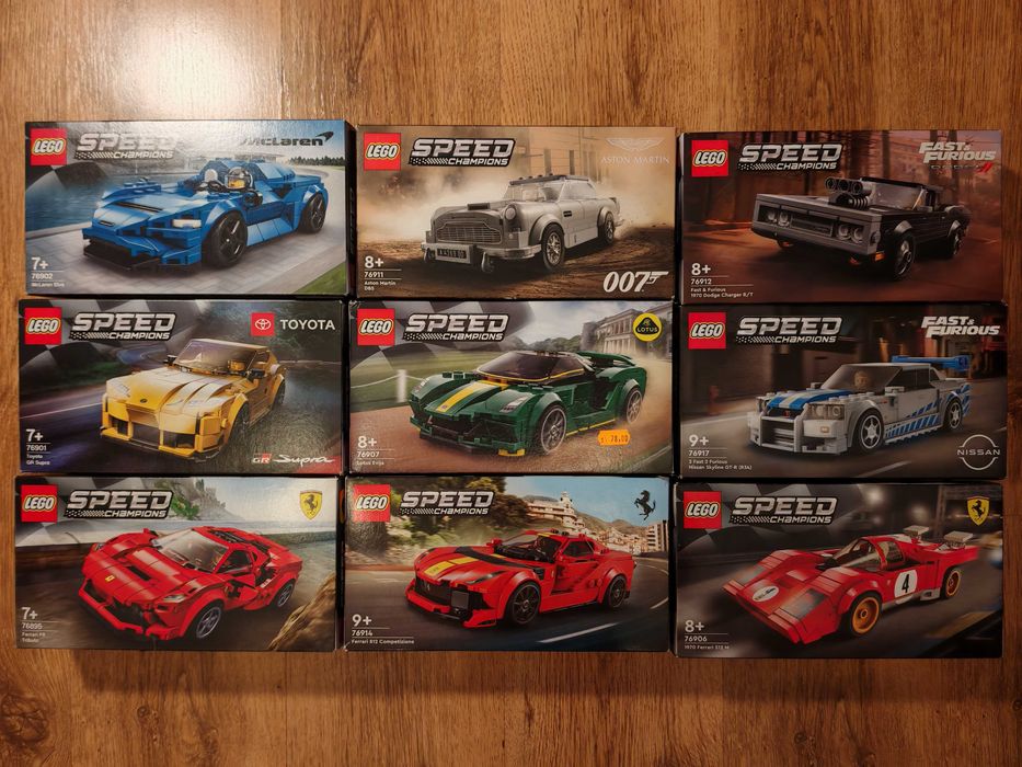 Lot Lego Speed Champions + cadou - Cititi descrierea!