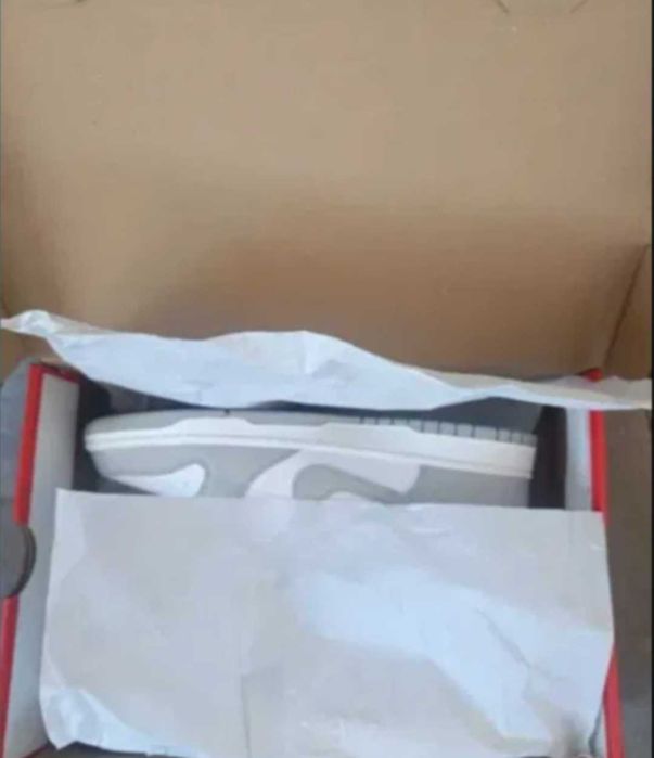 Обувки Nike dunk low "grey"