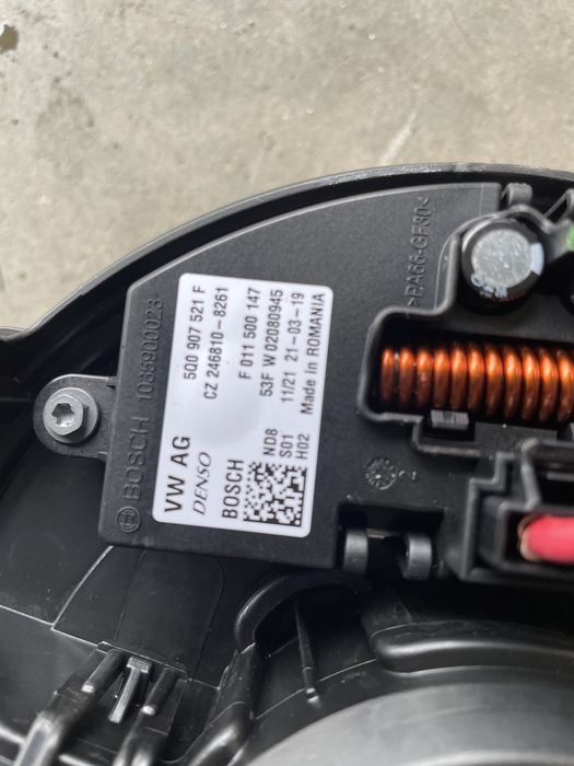 Aeroterma Volkswagen Passat b8 arteon superb 3  golf 7 europa