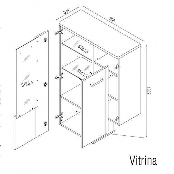 Biblioteca Belmondo, Maro, 3209 mm.