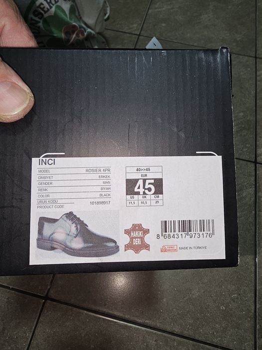 Pantofi piele naturală - Produs nou   !