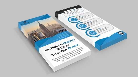 Услуги полиграфии (печать флаера, визиток, меню)