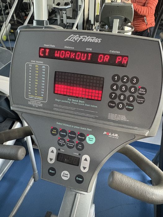 Bicicleta Life fitness