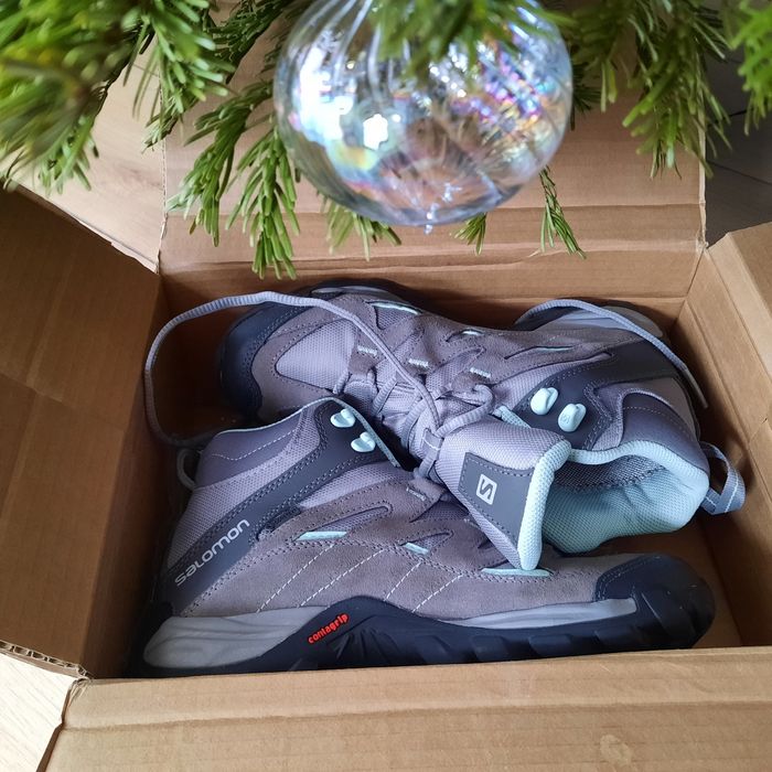 Ghete bocanci Salomon impermeabile membrana Goretex Nr 38