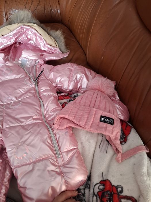 Зимнии комбенизон на девочку