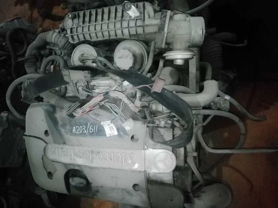 Двигатель OM611 2.2 Mercedes W203 бек