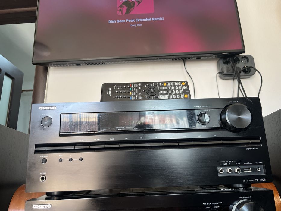 Receiver Onkyo TX-NR525 4k/5.2/Arc/usb /Spotiy etc.