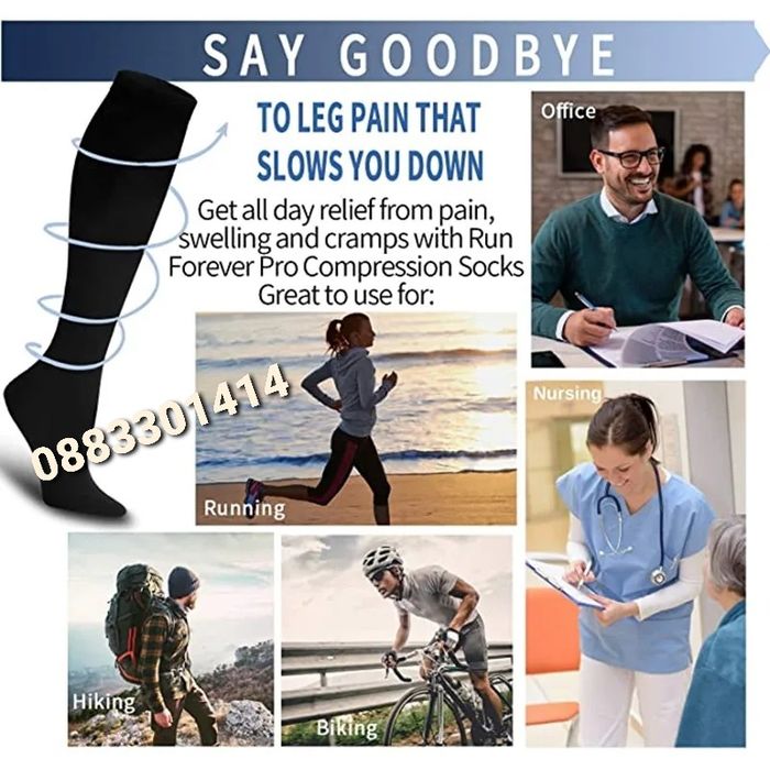 Компресионни чорапи срещу болки, отток и разширени вени