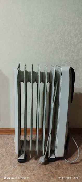 Обогреватель в идеальном состоянии.