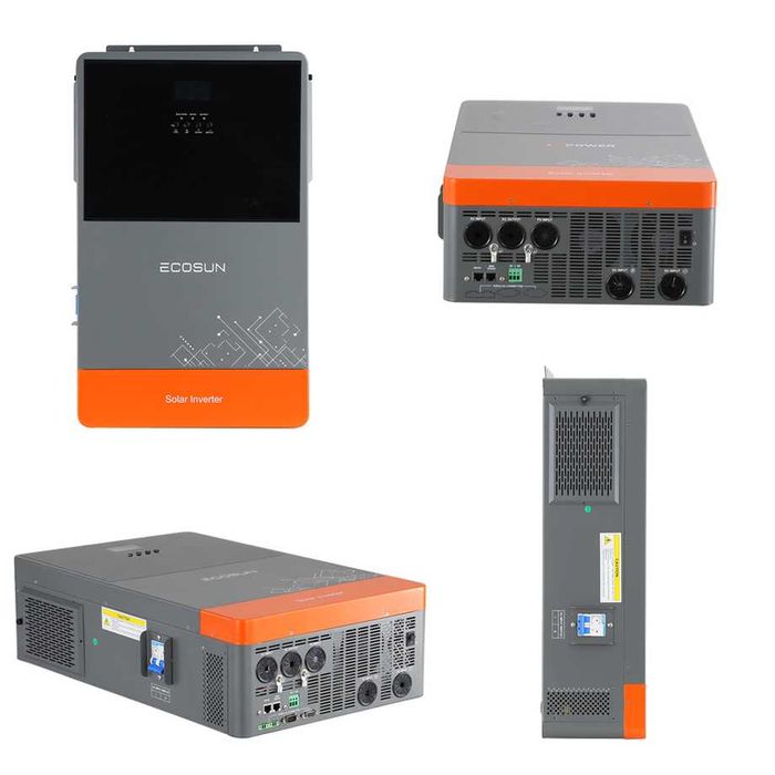 Invertor Solar 11 KW Dual MPPT  Hibrid 48v
