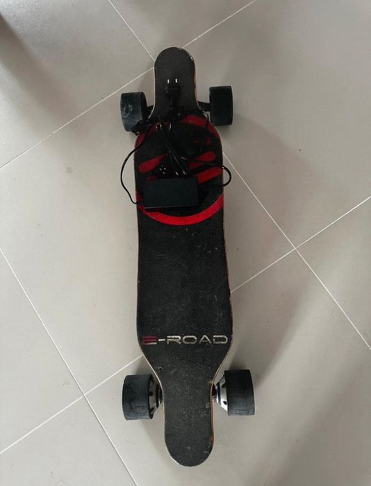 E road electric longboard skateboard 35 km/h