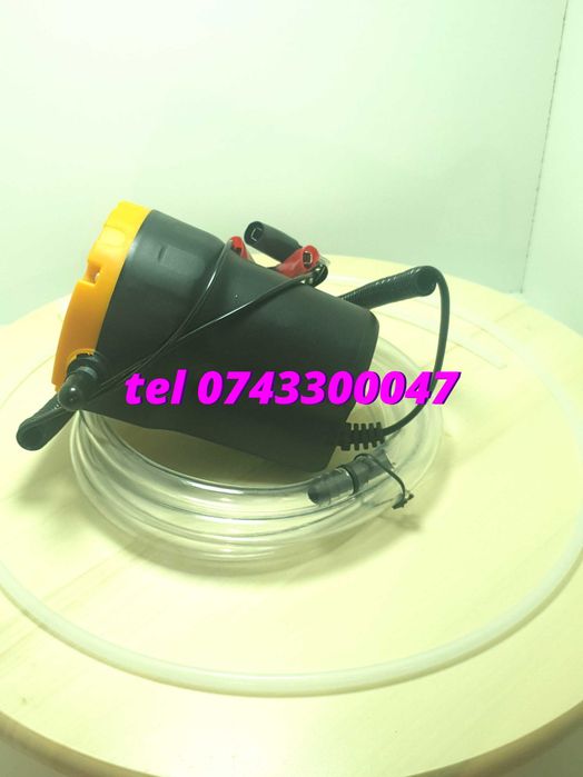 Extractor Lichide Extractor Motorina / Ulei 12V 60W Pentru Transfer Combustibil Si Motorina Pentru Transfer Orice Lichid Tehnice Alimentare 12V Auto