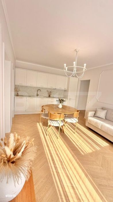 Apartament nou, semidecomandat, 3 camere, parcare subterana, zona Terr — fotografia 3