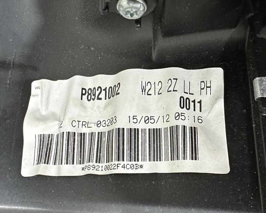 Aeroterma Mercedes W212