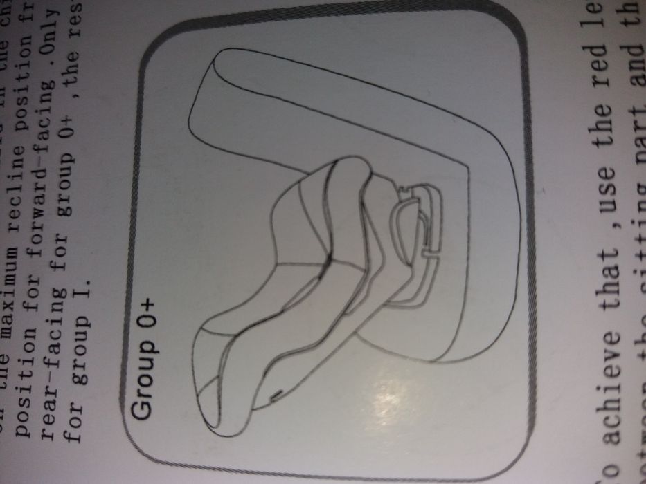 Автокресло деское новое