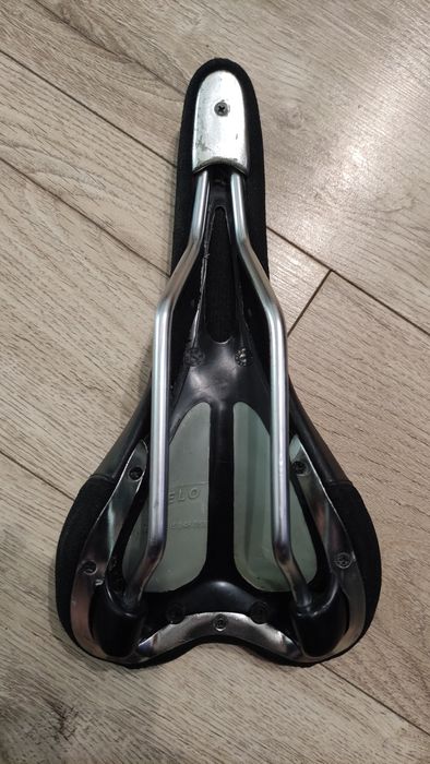 Șa bicicletă cursiera racing profesională din piele naturală