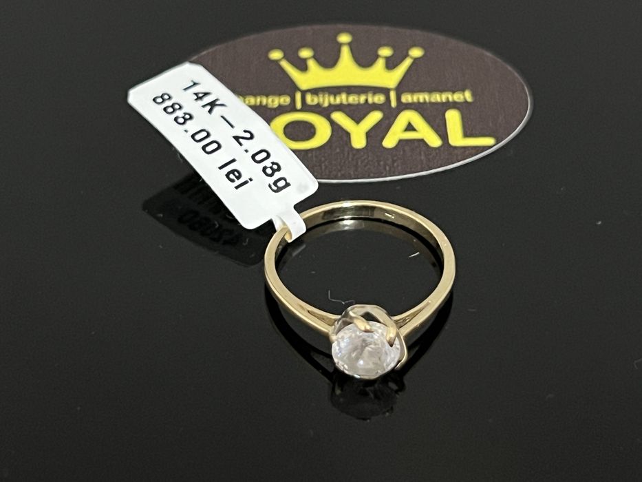 Bijuteria Royal CB : Inel dama aur 14k 2,03 grame