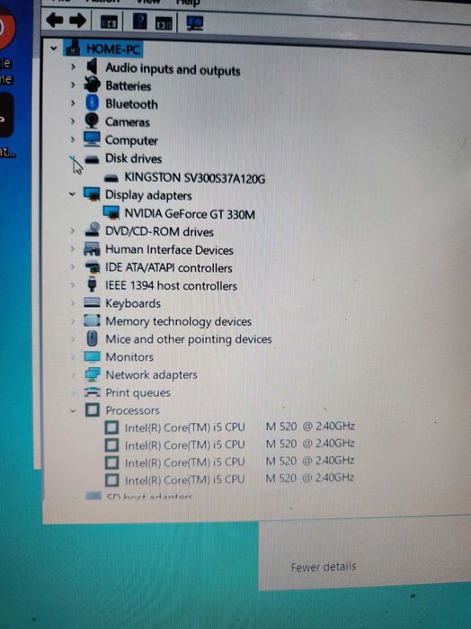 Laptop 17.3''–Sony Vaio, i5, NVIDIA GT 330M, (gta5) ideal gaming light