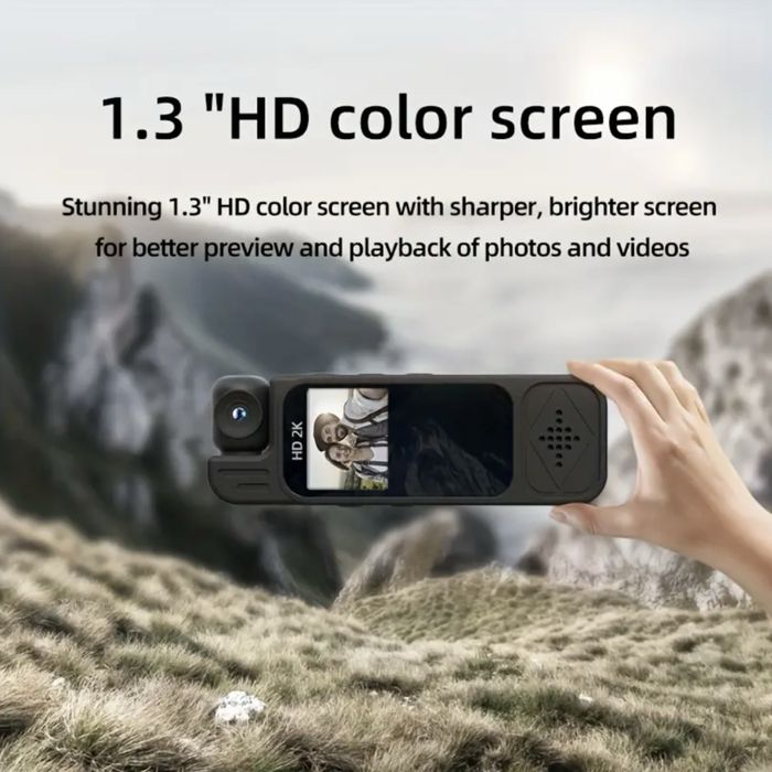 2K екшън камера + 32 GB карта памет