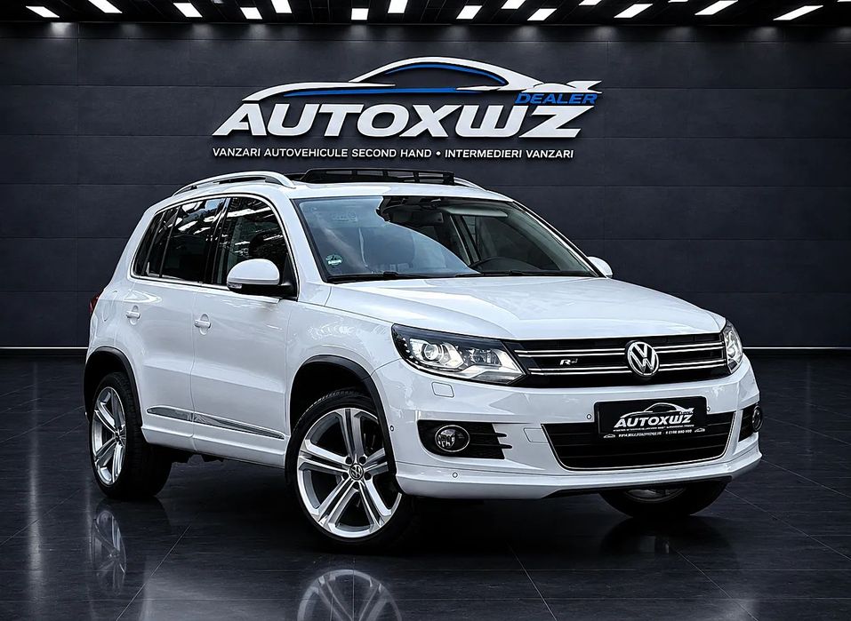 Volkswagen Tiguan Garantie12Luni/4x4/185Cp/R.Line/BiXenon/Panoramic/Piele/Camera