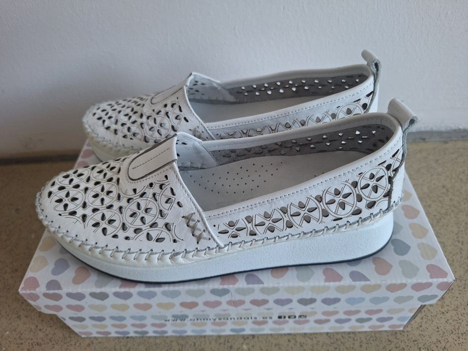 37. номер, Дамски обувки от естествена кожа