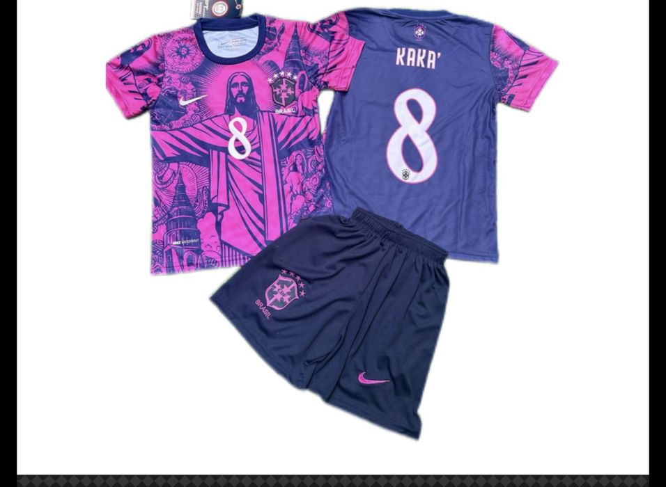 Echipament fobal copii Lamine, Vini, Messi, Ronaldo, Mbappe