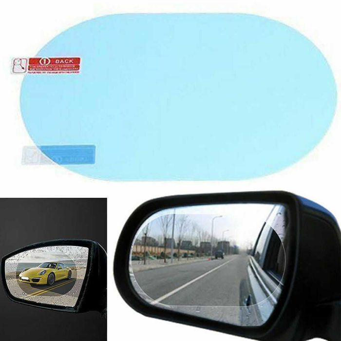 Предпазно фолио за автомобилни огледала при дъжд и сняг