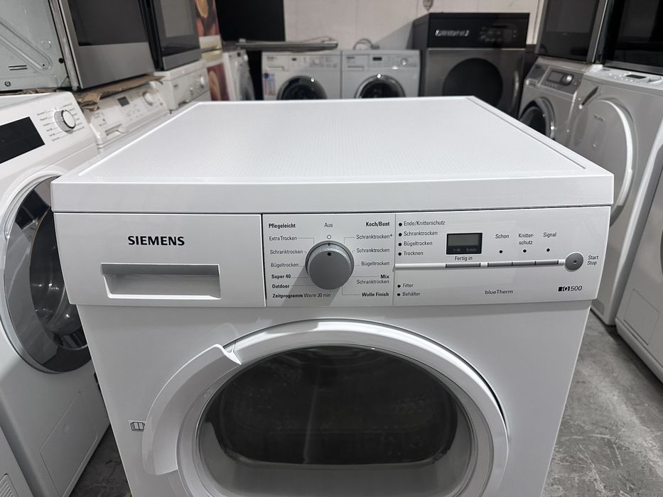 Сушилня +гаранция. SIEMENS ТЕРМОПОМПА Клас А Безплатна доставка София