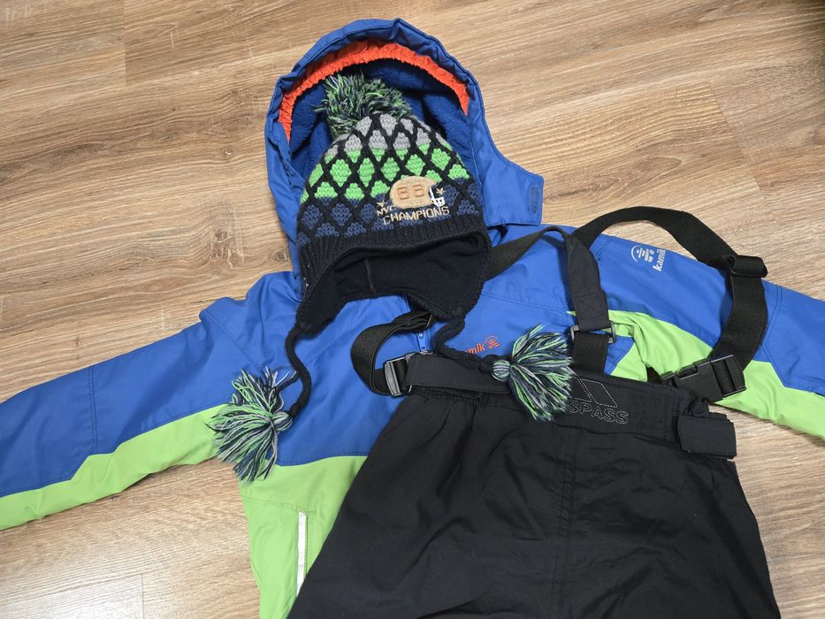 Детско зимно яке и грейка да ръст 104 см