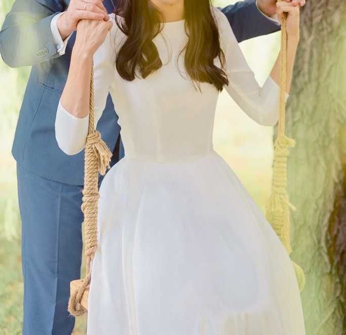 Свадебное платье 42 размер S/ Той көлегі