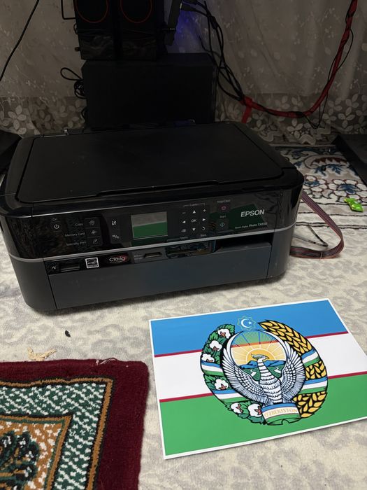 Epson tx650 6-ta rangli 3v1 printer holati ideal aybi yoq fotoprinter