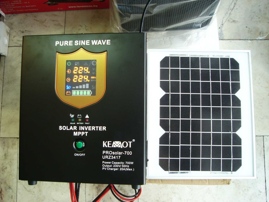 Соларни куфари до 400W–изработка по поръчка, гаранция, реален магазин