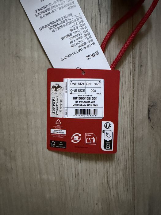 Umbrela Scuderia Ferarri