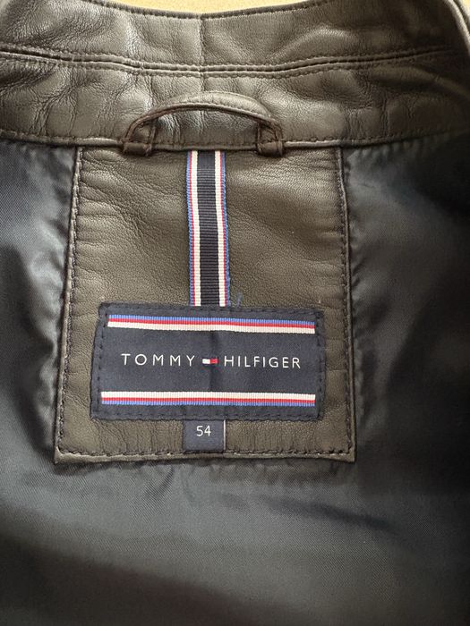 Geaca piele barbati Tommy Hilfiger