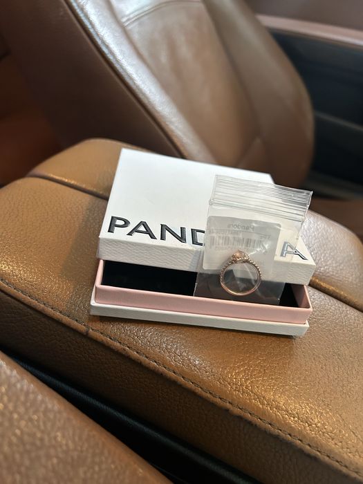 Inel pandora rose gold