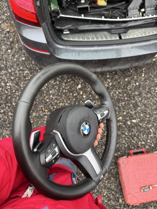 Volan M pachet padele distornic vibratii traffic jam BMW F10 F11 F01