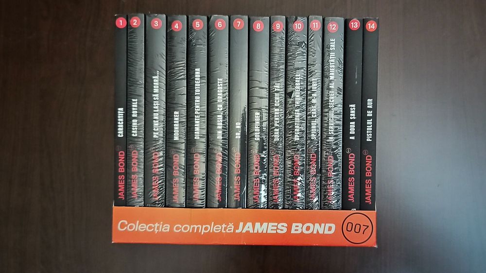 Colecția completa James Bond - 14 volume în limba română
