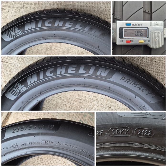 O bucată 235/55 R19 vară - una Continental Michelin