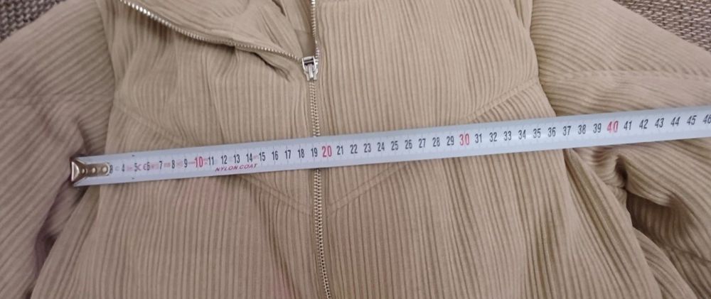 Дамско яке рипсено кадифе