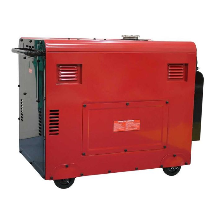 Generator insonorizat SENCI SCD7500TEQ P.max=6,9kVA 230V/400V, Diesel, fara ATS
